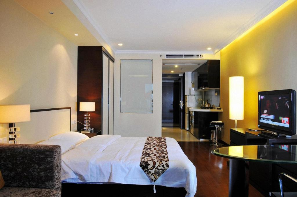 Guangzhou Meiyijia Hotel Apartment Стая снимка